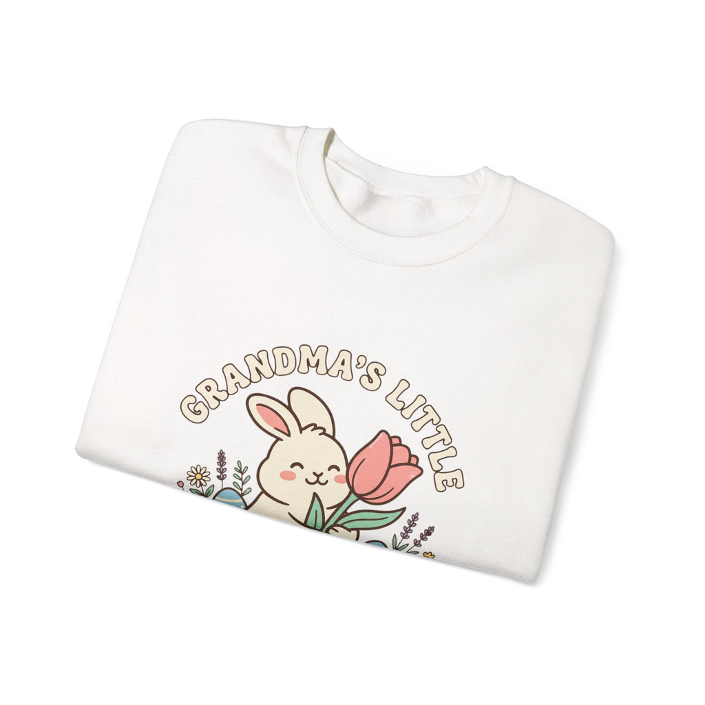 Grandma's Little Somebunny Sweatshirt | Easter bunny aesthetic, pastel spring