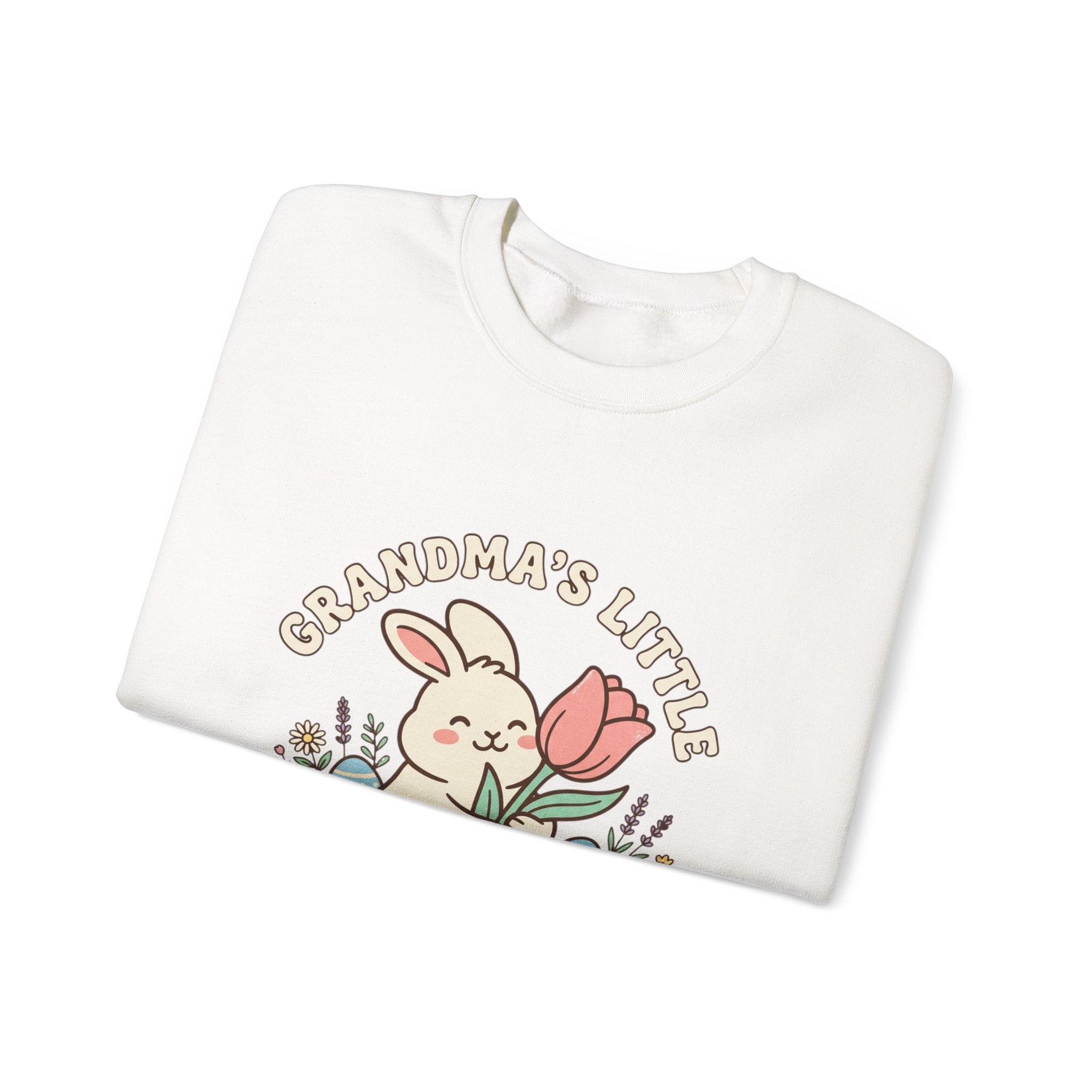 Grandma's Little Somebunny Sweatshirt | Easter bunny aesthetic, pastel spring