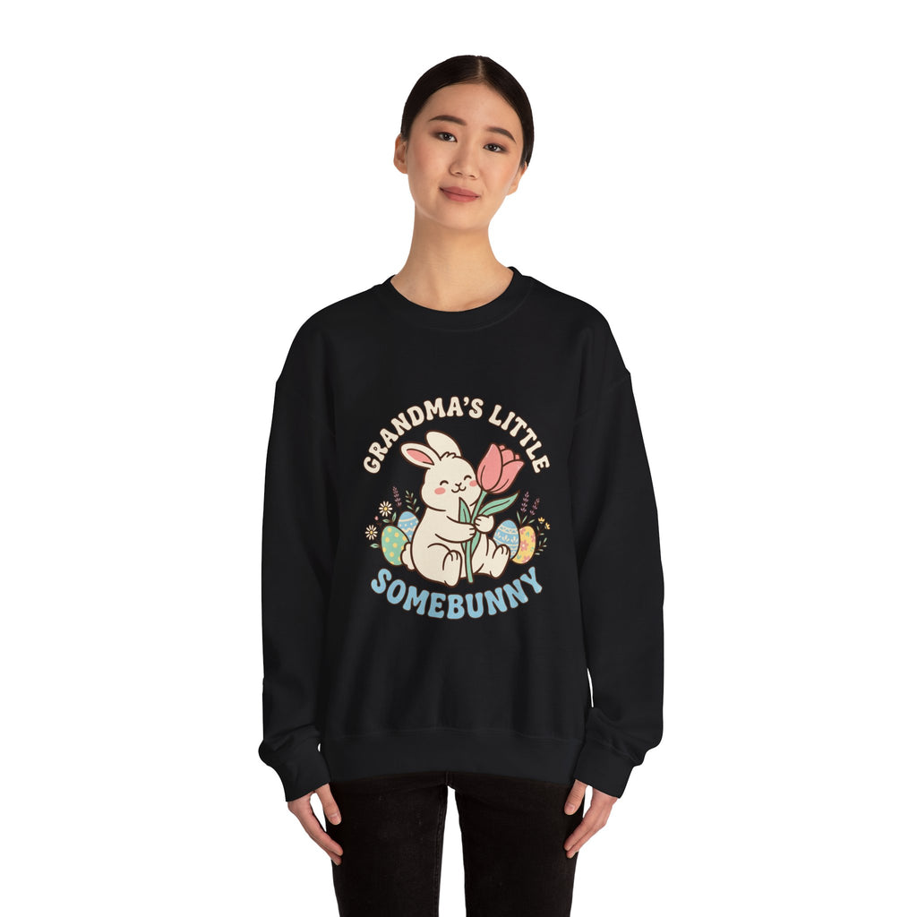 Grandma's Little Somebunny Sweatshirt | Easter bunny aesthetic, pastel spring
