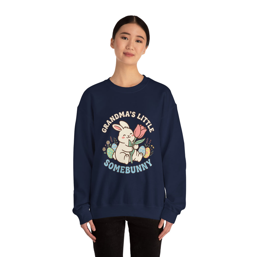 Grandma's Little Somebunny Sweatshirt | Easter bunny aesthetic, pastel spring