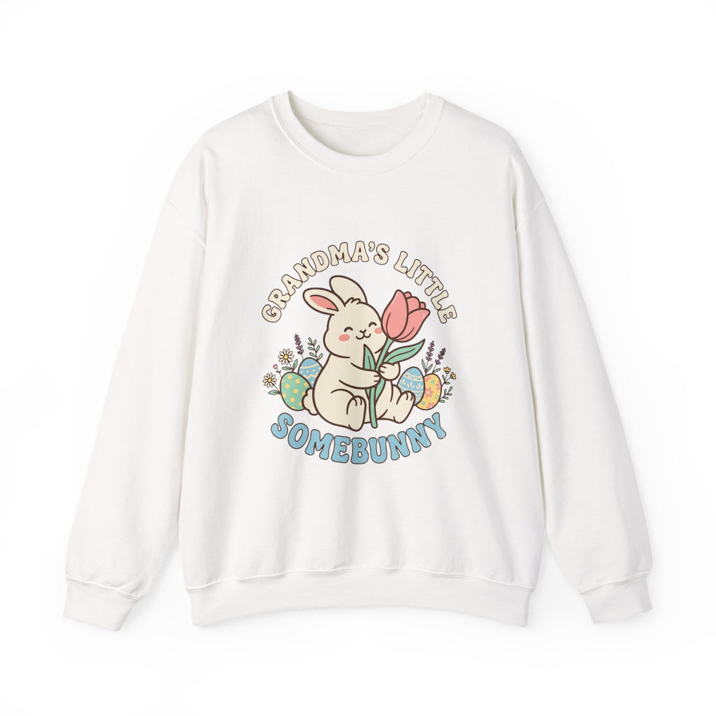 Grandma's Little Somebunny Sweatshirt | Easter bunny aesthetic, pastel spring