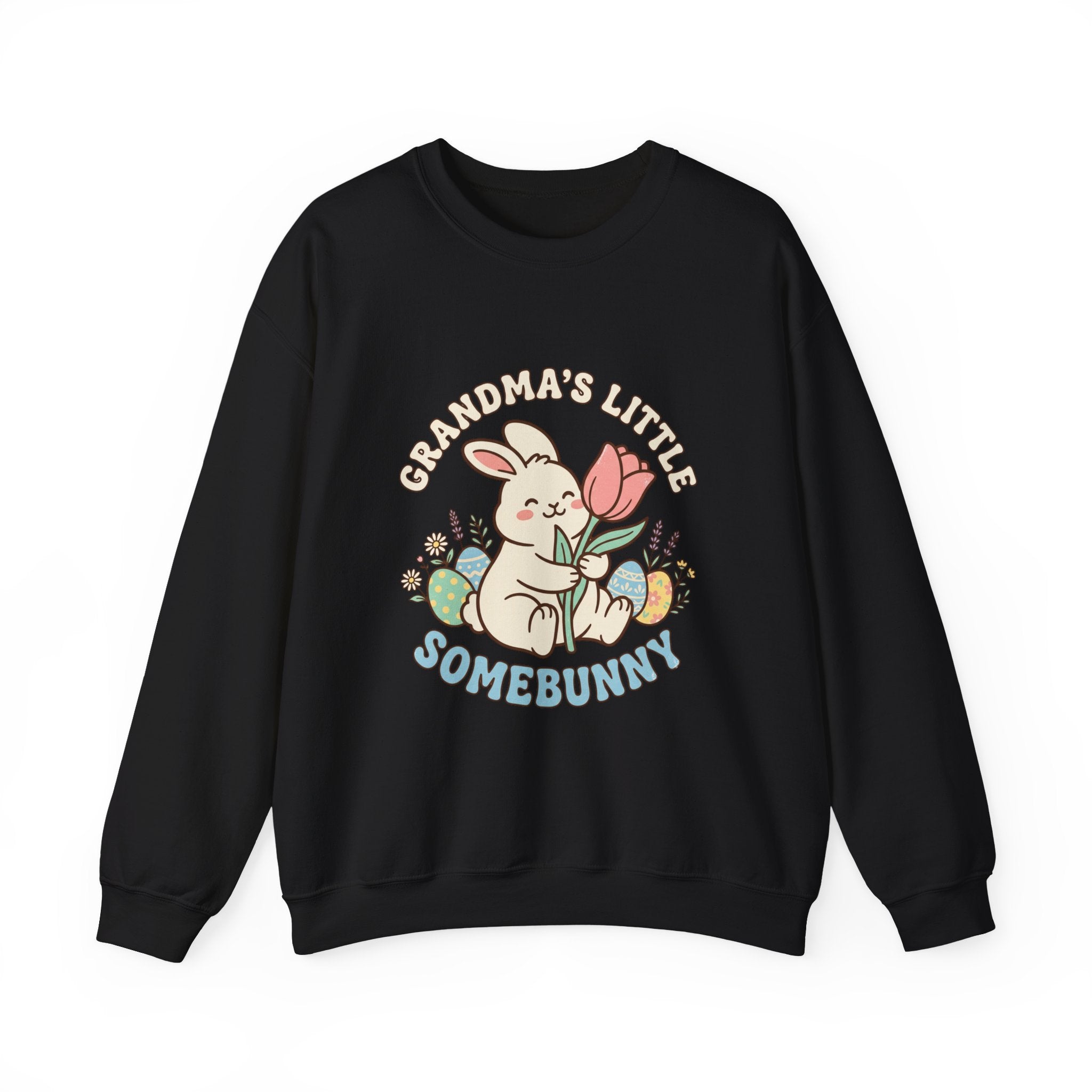Grandma's Little Somebunny Sweatshirt | Easter bunny aesthetic, pastel spring